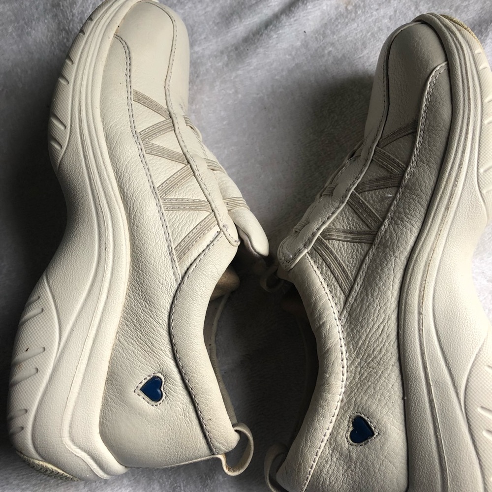 White vintage sneakers